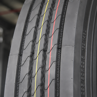 Pneu de camion Worldtrack 295/80R22.5 neuf, sans chambre à air, position directionnelle, radial, autoroute, long-courrier, toutes saisons, usage intensif, directement de l'usine