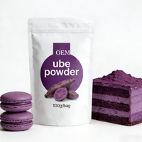 Poudre d'Ube en boîte personnalisable – Poudre d'Igname Violette des Philippines