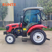 RUNTX 50 PS 4x4 Landwirtschaftlicher Radtraktor mit Frontlader Yangdong-Motor Optionale Kabine
