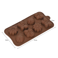 Moule à chocolat rectangulaire en silicone, antiadhésif, sans BPA, certifié LFGB Platinum, en promotion
