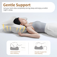 OEM/ODM Oreiller cervical en mousse à mémoire de forme pour les personnes qui dorment sur le côté et le dos du ventre Soutien orthopédique du cou Oreillers de lit solides personnalisés pour les hôtels