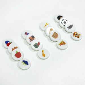 Jetons de <span class=keywords><strong>poker</strong></span> personnalisés en vrac de 27 mm, jetons ronds de couleur unie pour jeux de société et jeux éducatifs pour enfants - Product Image 5