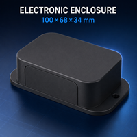 Caja de Conexiones de Plástico ABS para Router WiFi, Caja de Protección para Gateway Inalámbrico, Montaje en Pared, IP54, 100*68*34mm, para Hogar Inteligente IoT