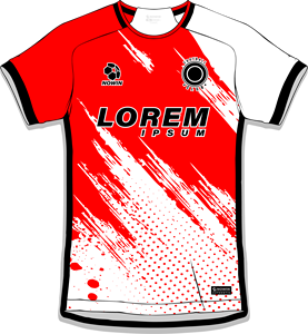 طقم قميص وشورت كرة قدم رجالي بتصميم ريترو رائج البيع، جودة عالية، تصميم مخصص، قص آلي، طباعة رقمية - Product Image 5