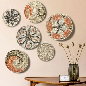 Best Choice Seagrass <b>Wall</b> <b>Hanging</b> Decor <b>Boho</b> Decoration Variety of Shapes OEM Rattan <b>Wall</b> Decor From Vietnam Handmade - Product Image 5