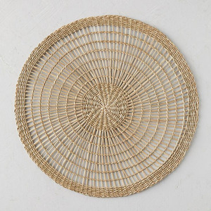 Handmade 2025 Eco-Friendly <b>Rattan</b> & Rope Charger Plate Boho Chic <b>Table</b> Accent for Rustic Minimalist & Vintage Inspired <b>Dining</b> - Product Image 3