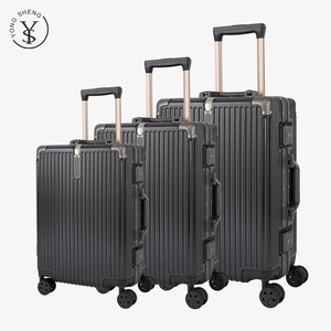 Valise de <span class=keywords><strong>voyage</strong></span> antivol en gros de Chine, sac à roulettes à fermeture éclair, grande capacité, sac de <span class=keywords><strong>voyage</strong></span> ABS+PC, valise de <span class=keywords><strong>voyage</strong></span> - Product Image 1