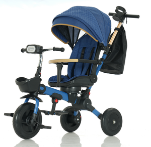 WQL - Tricycle multifonctionnel <span class=keywords><strong>pour</strong></span> enfants avec musique et éclairage, vélo bébé en métal de haute qualité - Product Image 3