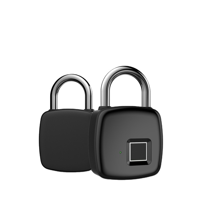 Electronic Tuya IP65 Waterproof USB Phone APP Remote Thumbprint Padlock Mini Fingerprint Smart Cabinet Locks