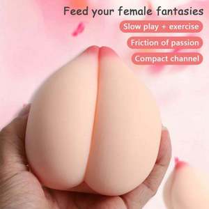 Hot Selling Herren Massage Hände frei männliche Mastur batoren Pfirsich form Mini Masturbation puppen - Product Image 3