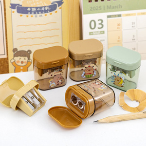 Capybara mài đôi lỗ trong suốt bút chì mài sinh viên văn phòng phẩm giải thưởng cuối cùng - Product Image 6