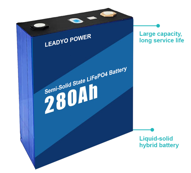 Grade A+ Solid State Battery Electrolyte 280Ah 314ah 3.2V LFP Semi-solid Battery Cell for EV Electric Car Electric Motorcycle