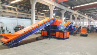 Shengzhong Fabrica Trituradora Industrial de Cuatro Ejes Modelo 600/800/1000, Equipo de Reciclaje de Residuos Sólidos de Alta Eficiencia