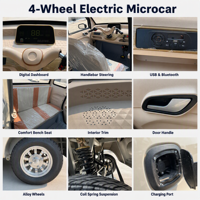 Auto Eléctrico Compacto ESUN con Batería de Litio y Motor de 50kW para Desplazamientos Urbanos en Oferta