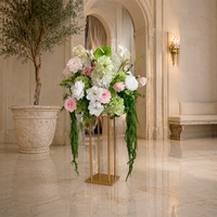 Décorations de mariage pour la maison, boules de fleurs, centres de table pour mariage, décorations de table