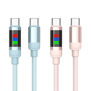 Nhà máy tùy chỉnh 100W e-mark PD Sạc nhanh tốc độ cáp dẫn hiển thị sạc cáp cho Macbook - Product Image 1