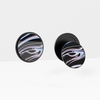 Support de téléphone universel magnétique étanche en alliage de zinc avec logo personnalisé, anneau de maintien réglable et béquille à 360° pour téléphone portable