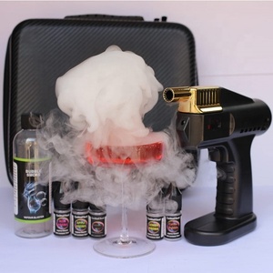 Kit de Ahumador de Cócteles Classy Smoke, Pistola de Burbujas de Humo Frío Flavor <span class=keywords><strong>Blaster</strong></span>, Infusor de Humo para Alimentos de Plástico - Product Image 1