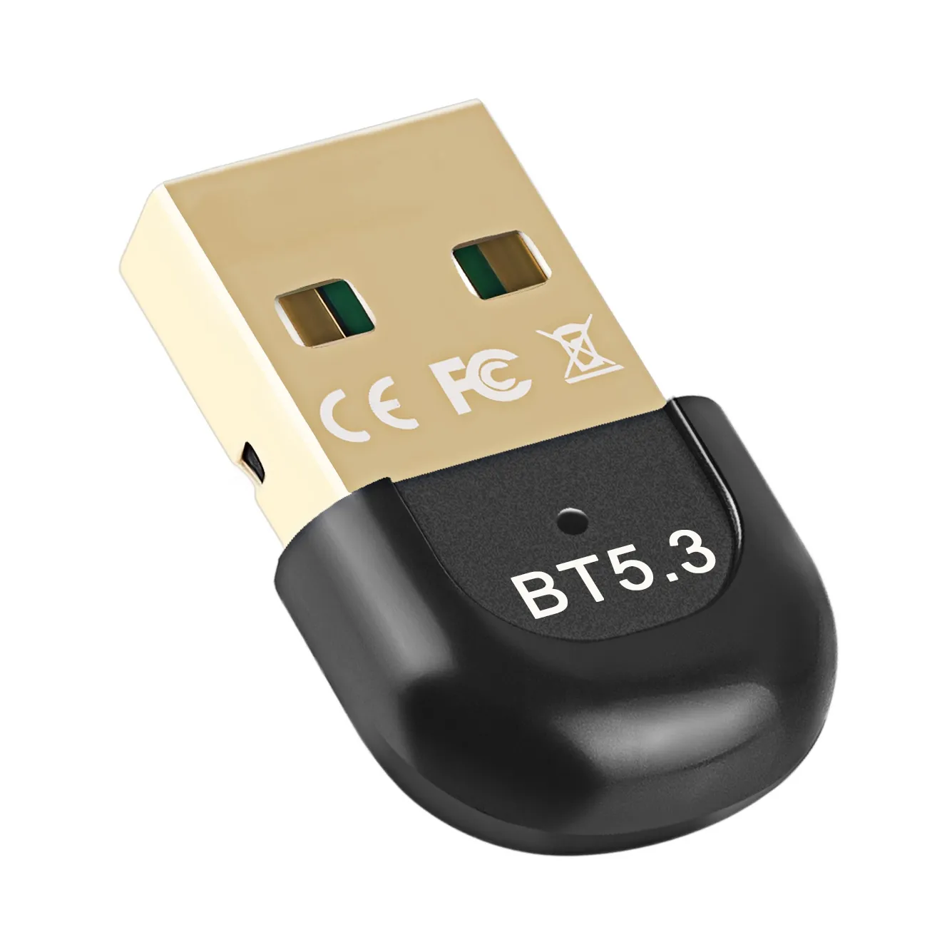 HIGI 20m Long Range Mini Wireless Bluetooth Adapter USB Bluetooth 5.3 Adapter