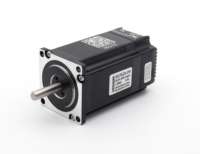Motor Stepper Hybrid NEMA 23 57mm Terintegrasi Closed Loop 2Nm 3Nm EtherCAT dengan Port RJ45 Ganda beserta Driver Encoder 4096 PPR
