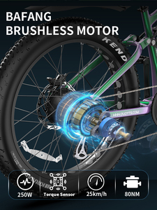 Bicicleta Eléctrica Personalizable Duotts E26 con Llantas Gruesas, Bicicleta de Montaña, E-Bike Eléctrica - Product Image 1