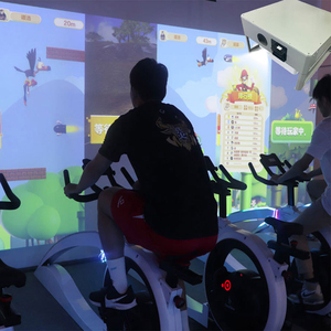 Système de jeu de projection interactif pour vélo de fitness intelligent, idéal pour les centres de fitness parent-enfant HC-CJQX - Product Image 4