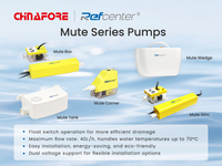 Pompe à condensats murale à design compact, certifiée UL/CE, à économie d'énergie, pour systèmes de climatisation HVAC 100-240V