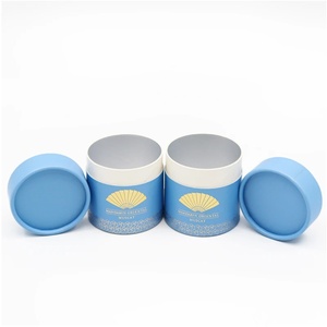 Caja Redonda Biodegradable 100% Personalizada, Envase de Tubo de Papel de Grado Alimenticio para Té - Product Image 2