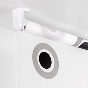 Sıcak satış kancasız duş perdesi duş rulo kör banyo stor perde stor perde banyo dekorasyon nemli odası - Product Image 5