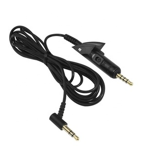 Cavo di prolunga Audio di ricambio, cavo <span class=keywords><strong>Cypher</strong></span>.V solo per cuffie silenziose QC15 con microfono in linea (nero) - Product Image 2
