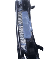 Grille de pare-chocs avant chromée d'occasion avec contour de phare antibrouillard en maille pour Mercedes-Benz Classe S W221