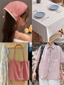 Tela <span class=keywords><strong>a</strong></span> <span class=keywords><strong>cuadros</strong></span> de Seersucker tejida de verano plisada 56% poliéster 32% algodón 12% rayón ropa <span class=keywords><strong>a</strong></span> rayas hilo teñido para vestidos - Product Image 2