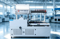Machine d'emballage thermosoudable entièrement automatique à faible bruit, longue durée de vie et haute vitesse pour film POF, scellage de boîtes en carton et ligne de découpe