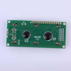 โมดูลควบคุมจอ LCD 1602W 16x2 ตัวอักษร จอแสดงผลอัจฉริยะ Lcd1602 พร้อมไฟพื้นหลัง LED สีฟ้าและหัวขาเชื่อม - Product Image 2