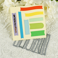 AAGU metallo taglio Die Scrapbook in rilievo Album invito decorazione Tag Scrapbook Craft cut Die