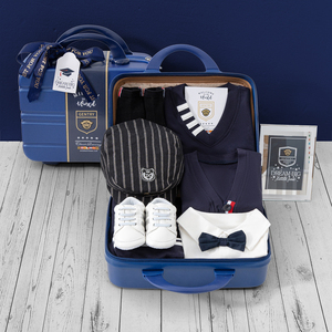 Ensemble <span class=keywords><strong>cadeau</strong></span> haut de gamme style universitaire preppy gris printemps pour bébés garçons : combinaison et veste chemise – <span class=keywords><strong>Cadeau</strong></span> pour un <span class=keywords><strong>an</strong></span> - Product Image 2