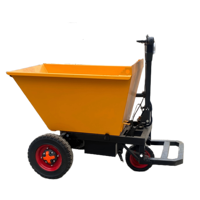 Mini-tricycle électrique à poussée manuelle pour le transport de charbon et de cendres, idéal pour les travaux d'ingénierie et l'exploitation minière