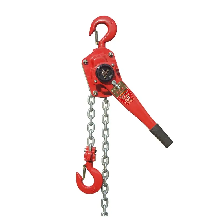 China Fabriek Prijs HSH Rateltakels 9Ton 3 M Lever Chain Blok met 80G keten