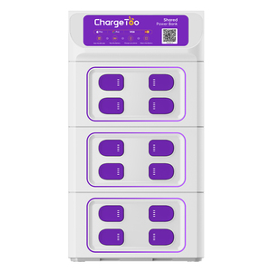 สถานีชาร์จโทรศัพท์เช่าที่ชาร์จที่มีประโยชน์ชาร์จไฟได้8ช่อง5000mAh 60W ตู้ชาร์จมือถือน้ำหนักเบาสำหรับฮอตสปอตท่องเที่ยว - Product Image 2