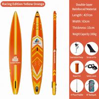 Planche de paddle gonflable Drop Stitch en gros avec rigidité supérieure pour le fitness, la course et le tourisme