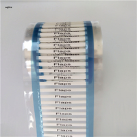 Tube thermorétractable en PE de 25 mm, rétractabilité 2:1, gaine de câble noire et blanche pour la protection des câbles