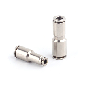 Pour SNS <span class=keywords><strong>JPG</strong></span> série en laiton nickelé raccord rapide connecteur pneumatique droit réduisant le métal pousser pour connecter - Product Image 3