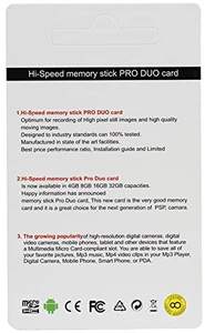 <span class=keywords><strong>Carte</strong></span> sim MS automatique de 16 go, bâton de mémoire MS Pro-<span class=keywords><strong>HG</strong></span> <span class=keywords><strong>Duo</strong></span>, pour caméra Sony PSP, haute vitesse et de grande capacité - Product Image 6