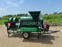 Batteuse multi-cultures haute productivité et séparateur de grains multifonctionnel avec moteur pour la saison de récolte