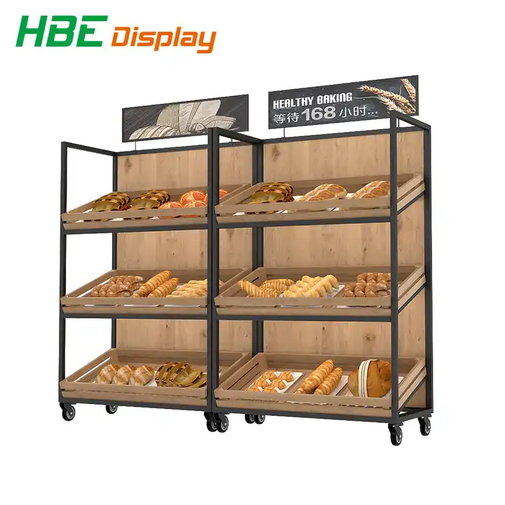 Bakery Display Racks, Bread Shelves