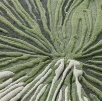 Tapis vert moderne pour salon, grand tapis en laine, résistant aux taches, antidérapant, décoration intérieure, tapis tufté, tapis sur mesure