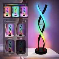 Lámpara de Mesa LED con Luz Nocturna Inteligente, Sincronización Musical, Control Remoto y Aplicación Inalámbrica, Resistente al Agua, para el Día de San Valentín - Gran Venta