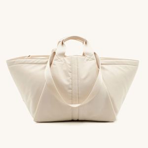 High Quality Custom Logo Unisex <b>Nylon</b> Waterproof <b>Shoulder</b> Tote <b>Bag</b> with Zipper Closure Custom Size 3L+ Capacity - Product Image 4