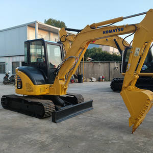 Mini-excavatrice Komatsu PC55 d'occasion, 5 tonnes, pompe hydraulique KYB, puissance 46 kW, godet de 0,35 m³ - Product Image 6