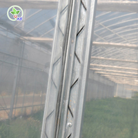 Profilé de canal de verrouillage de rail en aluminium galvanisé en zigzag